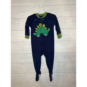 Carter’s toddler boy’s fleece sleeper dinosaur pajamas Size 18 months